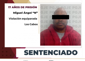 OBTIENE PGJE 17 AÑOS DE PRISIÓN CONTRA CULPABLE DE VIOLACIÓN EQUIPARADA