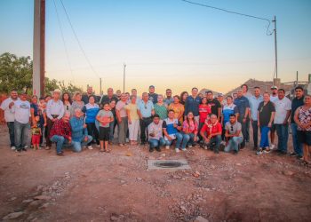 ENTREGA EDITH AGUILAR OBRA DE AMPLIACIÓN DE ALCANTARILLADO EN HEROICA MULEGÉ