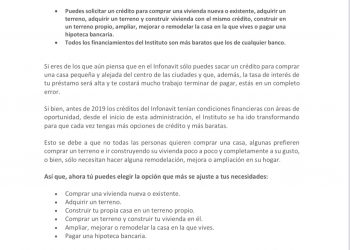 CONOCE LOS DIFERENTES TIPOS DE CRÉDITOS DEL INFONAVIT Y CUÁNTO TE PRESTA