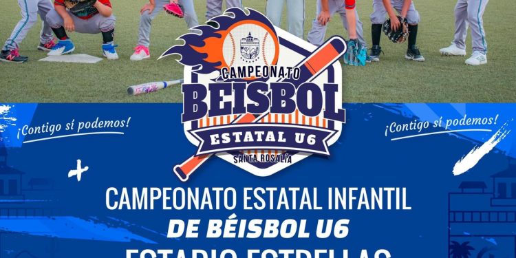 CONVOCA AYUNTAMIENTO DE MULEGÉ AL TORNEO ESTATAL INFANTIL DE BÉISBOL U6