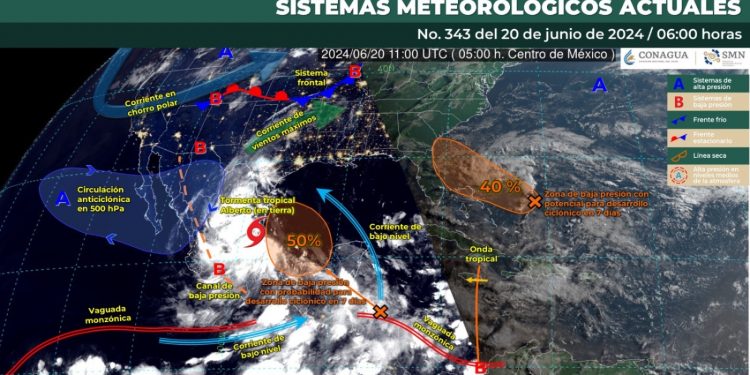 PROTECCIÓN CIVIL MUNICIPAL INFORMA QUE SE PRONOSTICAN LLUVIAS EN EL MUNICIPIO DE LOS CABOS