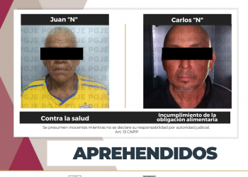 APREHENDE PGJE A DOS PERSONAS BUSCADAS POR DIVERSOS DELITOS