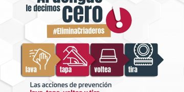 EMITE RECOMENDACIONES DIRECCIÓN DE SALUD PARA PREVENIR DENGUE, ZIKA Y CHIKUNGUNYA