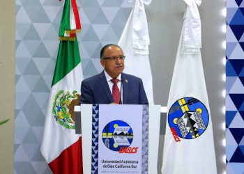 RECTOR DE LA UABCS PRESENTA SU PRIMER INFORME DE GESTIÓN ACADÉMICO-ADMINISTRATIVA DEL SEGUNDO PERIODO