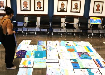 PARTICIPAN MÁS DE 600 ESTUDIANTES EN CONCURSO DE PINTURA “EL NIÑO Y LA MAR”