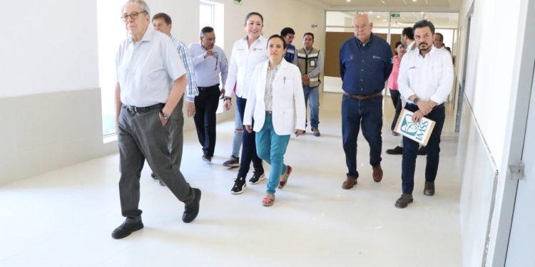 SUPERVISAN VMCC Y ZOÉ ROBLEDO, AVANCES DEL HOSPITAL E IMSS-BIENESTAR EN MULEGÉ