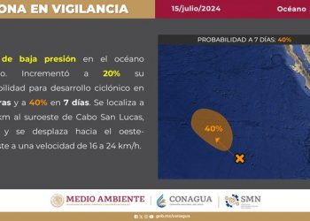 PRONOSTICAN LLUVIAS PARA LOS CABOS INFORMA PROTECCION CIVIL