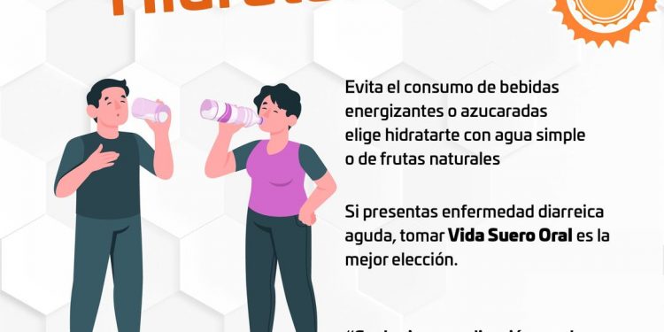 DIRECCIÓN MUNICIPAL DE SALUD REITERA LA IMPORTANCIA DE ADOPTAR MEDIDAS PREVENTIVAS PARA EVITAR LA DESHIDRATACIÓN