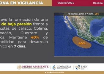 AVISO DE CICLÓN TROPICAL EN EL OCÉANO PACÍFICO