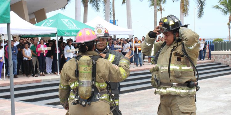 REALIZA IMSS BAJA CALIFORNIA SUR SIMULACRO CON HIPÓTESIS DE INCENDIO