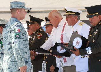 RECONOCE GOBERNADOR VMCC ALTO COMPROMISO DE LA GUARDIA NACIONAL EN SU 5TO. ANIVERSARIO