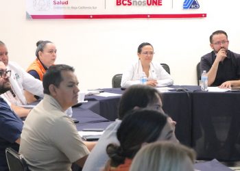 REALIZA SECRETARÍA GENERAL DE GOBIERNO MESA DE DIÁLOGO CON JUECES CÍVICOS DE LA PAZ