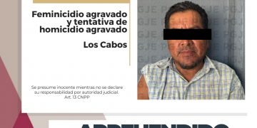 DETIENE PGJE A DOMICIANO “N” POR FEMINICIDIO AGRAVADO Y HOMICIDIO CALIFICADO EN GRADO DE TENTATIVA ACABADA