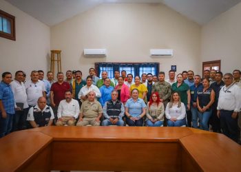 ENCABEZA EDITH AGUILAR LA INSTALACIÓN PERMANENTE DEL CONSEJO DE PROTECCIÓN CIVIL DE MULEGÉ