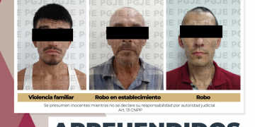 SON APREHENDIDAS 3 PERSONAS POR DIVERSOS DELITOS