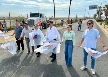 DAN BANDERAZO DE INICIO DE MANTENIMIENTO Y LIMPIEZA DEL ÁREA CONOCIDA COMO “EL BORDO” EN LA DELEGACIÓN DE CSL