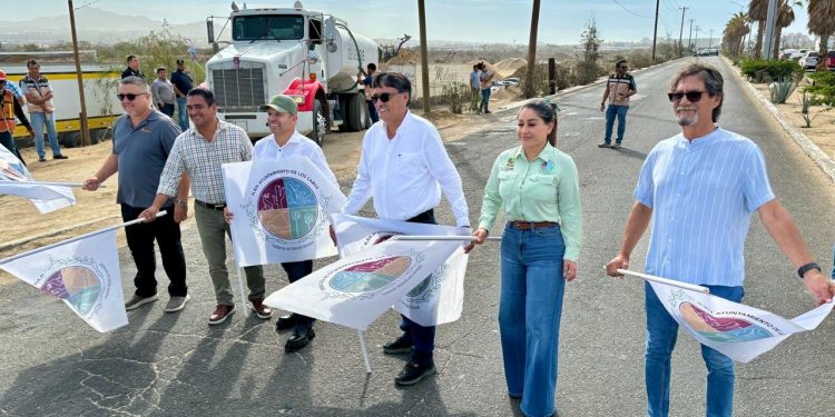 DAN BANDERAZO DE INICIO DE MANTENIMIENTO Y LIMPIEZA DEL ÁREA CONOCIDA COMO “EL BORDO” EN LA DELEGACIÓN DE CSL