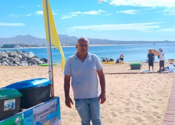 REALIZÓ ZOFEMAT LIMPIEZA EN LA PLAYA EL CORSARIO EN CSL