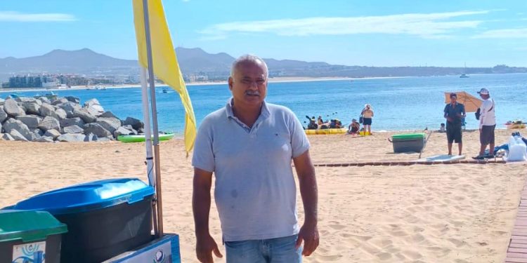 REALIZÓ ZOFEMAT LIMPIEZA EN LA PLAYA EL CORSARIO EN CSL