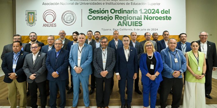 PARTICIPA UABCS EN SESIÓN ORDINARIA DEL CONSEJO REGIONAL NOROESTE DE ANUIES