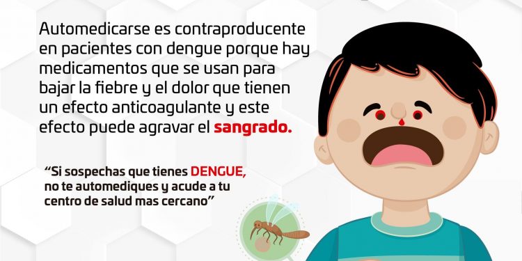 DIRECCIÓN MUNICIPAL DE SALUD HACE UN LLAMADO A NO AUTOMEDICARSE CONTRA EL DENGUE