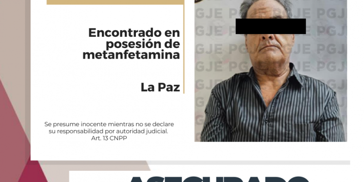 DETIENE PGJE A UN HOMBRE EN POSESIÓN DE NARCÓTICOS