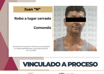 POR ROBO EN CIUDAD INSURGENTES QUEDA VINCULADO A PROCESO