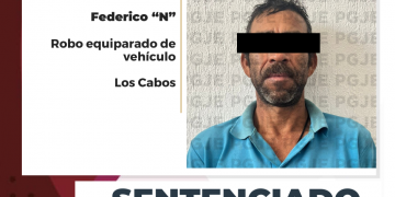 SENTENCIAN MÁS DE 2 AÑOS DE PRISIÓN A RESPONSABLE DE ROBO EQUIPARADO DE VEHÍCULO