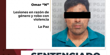PGJE OBTIENE SENTENCIA DE 7 AÑOS DE PRISIÓN PARA CULPABLE DE LESIONES POR RAZÓN DE GÉNERO Y ROBO CON VIOLENCIA