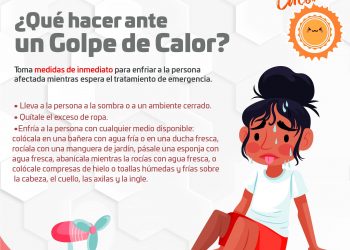 REITERA DIRECCIÓN MUNICIPAL DE SALUD RECOMENDACIONES PARA PREVENIR GOLPES DE CALOR EN TEMPORADA DE ALTAS TEMPERATURAS