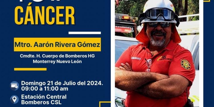 INVITA EL H.CUERPO DE BOMBEROS DE CABO SAN LUCAS A LA CONFERENCIA “ YO CONTRA EL CANCER”