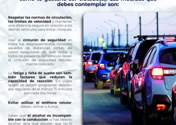 EMITE SEGURIDAD PÚBLICA RECOMENDACIONES PARA LA PREVENCIÓN DE INCIDENTES VIALES EN LOS CABOS