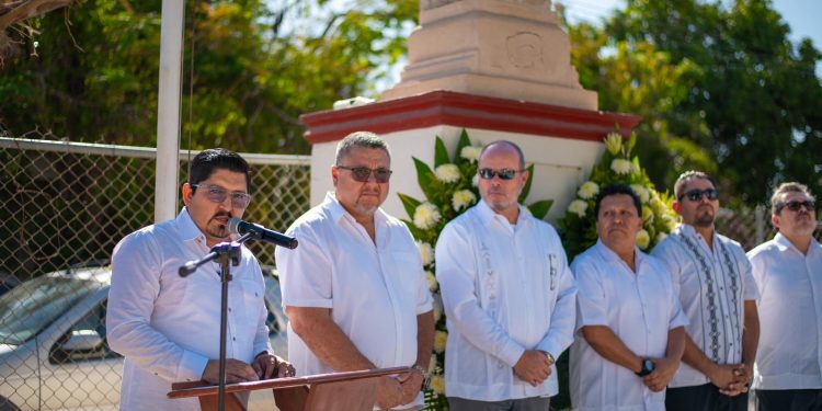 GOBIERNO DE LOS CABOS HONRA AL BENEMÉRITO DE LAS AMERICAS POR EL 152° ANIVERSARIO LUCTUOSO