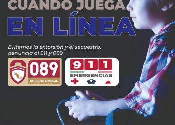 SEGURIDAD PÚBLICA HACE UN LLAMADO A PADRES DE FAMILIA DE ESTAR ATENTOS SOBRE LAS ACTIVIDADES EN LÍNEA DE SUS HIJOS