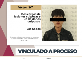 QUEDA VINCULADO A PROCESO POR 2 CARGOS DE LESIONES Y DAÑOS CULPOSOS CONDUCTOR DE VEHÍCULO