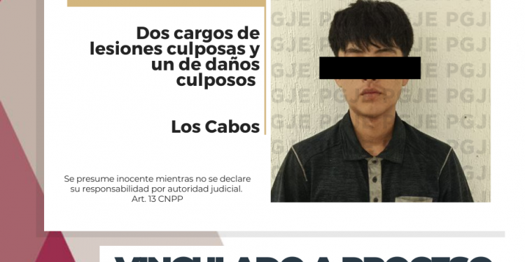 QUEDA VINCULADO A PROCESO POR 2 CARGOS DE LESIONES Y DAÑOS CULPOSOS CONDUCTOR DE VEHÍCULO