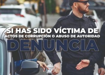 LANZA SEGURIDAD PÚBLICA LA CAMPAÑA “NO SEAS CÓMPLICE DE ACTOS DE CORRUPCION “