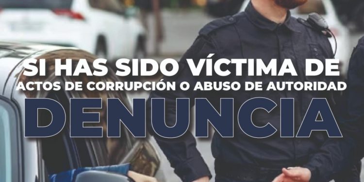 LANZA SEGURIDAD PÚBLICA LA CAMPAÑA “NO SEAS CÓMPLICE DE ACTOS DE CORRUPCION “