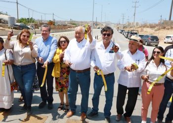 ENTREGA GOBIERNO DE BCS SEGUNDA ETAPA DE LA AVENIDA NICOLÁS TAMARAL