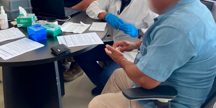 PARTICIPARON 40 PERSONAS EN LA JORNADA DE TOMA DE MUESTRAS BIOLÓGICAS EFECTUADA POR LA PGJE EN EL MUNICIPIO DE LOS CABOS