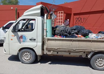 SERVICIOS PÚBLICOS HA INTENSIFICADO SUS LABORES PARA LIMPIAR LA ACUMULACIÓN DE BASURA EN TIRADEROS CLANDESTINOS, PARQUES Y ZONAS DEPORTIVAS DE LA DELEGACIÓN MUNICIPAL DE CSL
