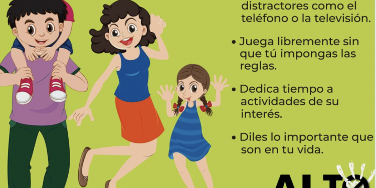 COMPARTE SIPINNA RECOMENDACIONES DE UNA CRIANZA POSITIVA PARA CUIDAR LA SALUD EMOCIONAL DE NIÑAS, NIÑOS Y ADOLESCENTES.