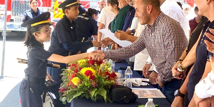 CONMEMORA GOBIERNO DE LOS CABOS EL DÍA DEL BOMBERO CON CEREMONIA Y ACTO CÍVICO