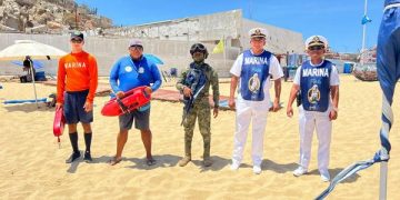 GUARDAVIDAS DE ZOFEMAT REALIZAN INSPECCIÓN Y VIGILANCIA DE PLAYAS DEL MUNICIPIO DE LOS CABOS