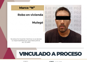 LA PGJE OBTIENE VINCULACIÓN A PROCESO POR ROBO CALIFICADO A VIVIENDA EN GUERRERO NEGRO
