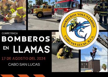 H. CUERPO DE BOMBEROS DE CABO SAN LUCAS INICIA ACTIVIDADES PREVIAS AL FESTEJO DEL DÍA DEL BOMBERO