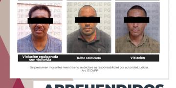CUMPLIMENTA PGJE 3 ÓRDENES DE APREHENSIÓN