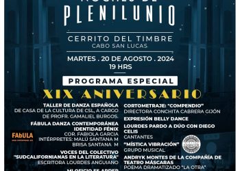 CELEBRARÁN 19 AÑOS DEL PROGRAMA “NOCHES DE PLENILUNIO “