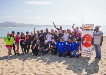 ZOFEMAT, INJUVE Y FRENTE JUVENIL CROC LLEVARON A CABO EXITOSA CAMPAÑA DE LIMPIEZA EN PLAYA EL CORSARIO