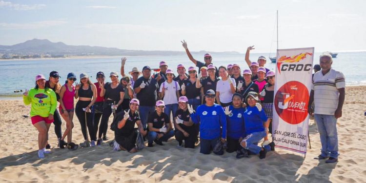ZOFEMAT, INJUVE Y FRENTE JUVENIL CROC LLEVARON A CABO EXITOSA CAMPAÑA DE LIMPIEZA EN PLAYA EL CORSARIO